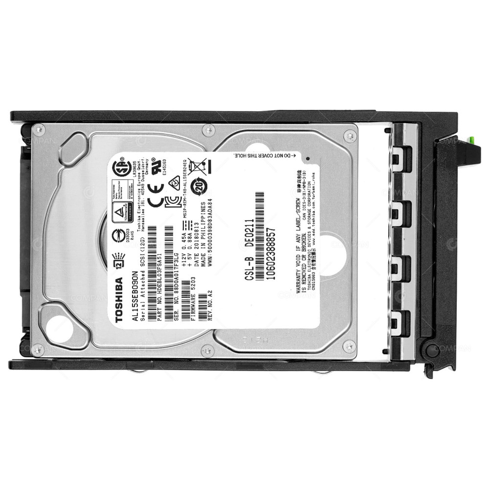 10602388857  FUJITSU HDD 900GB  10K  SAS 12G  2.5" SFF  FOR FUJITSU ETERNUS